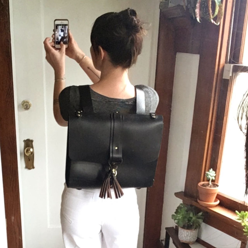 Backpack Convertible | Adeline | Onyx