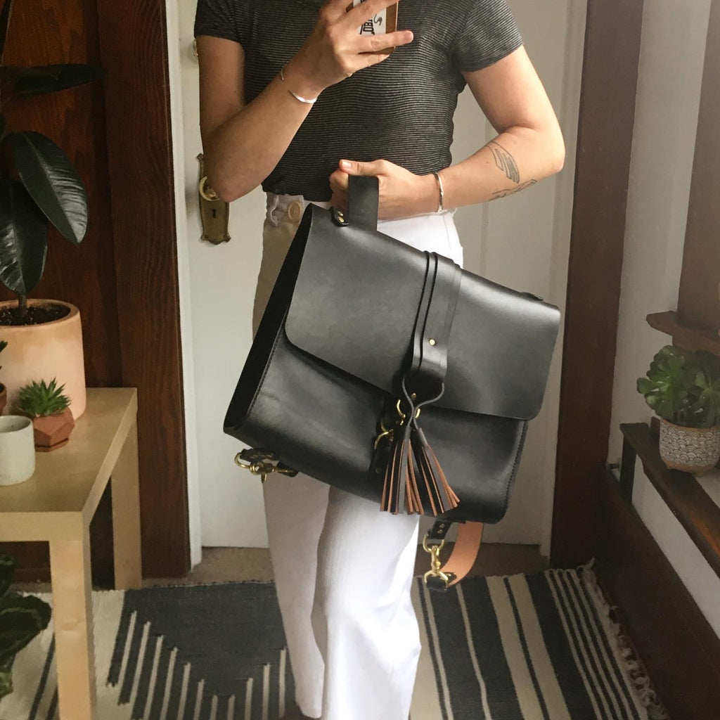 Backpack Convertible | Adeline | Onyx