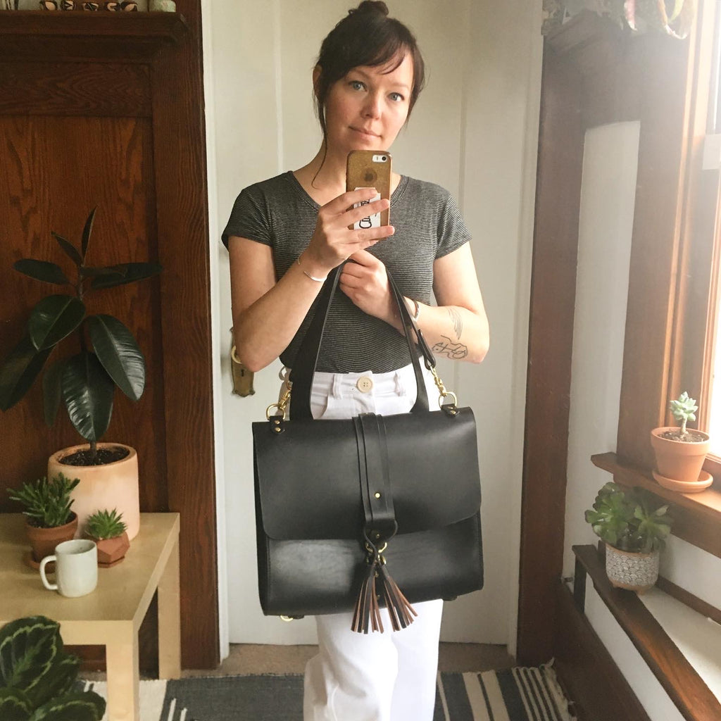 Backpack Convertible | Adeline | Onyx